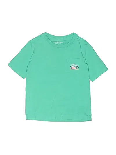 Pre-owned Vineyard Vines Kids' Short Sleeve T-shirt In Green