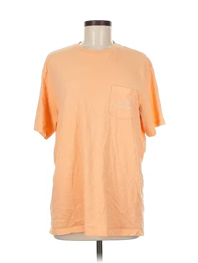 Pre-owned Vineyard Vines Short Sleeve T-shirt In Orange