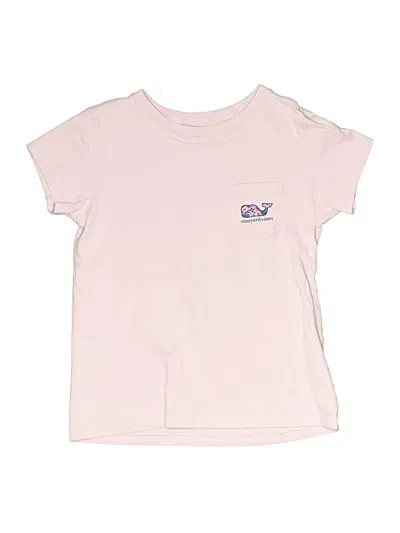 Pre-owned Vineyard Vines Kids' Short Sleeve T-shirt In Pink