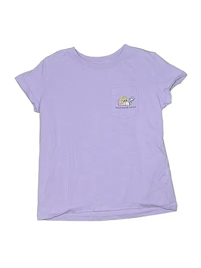 Pre-owned Vineyard Vines Kids' Short Sleeve T-shirt In Purple