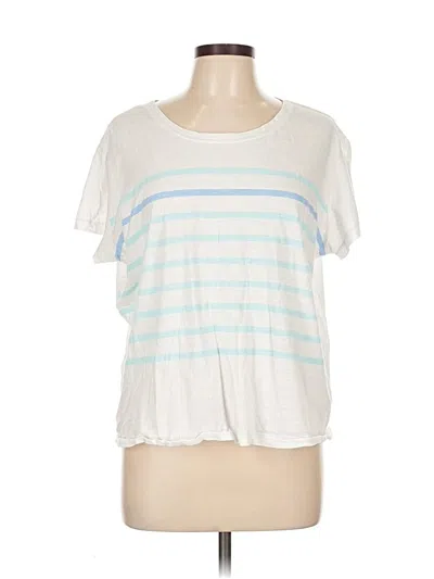 Pre-owned Vineyard Vines Short Sleeve T-shirt In White