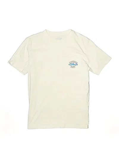 Pre-owned Vineyard Vines Kids' Short Sleeve T-shirt In White
