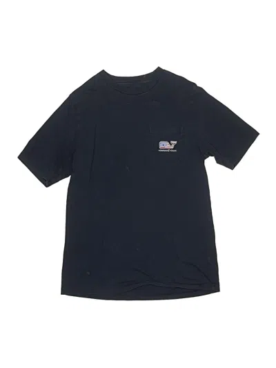 Pre-owned Vineyard Vines Kids' Short Sleeve Top Blue Tops