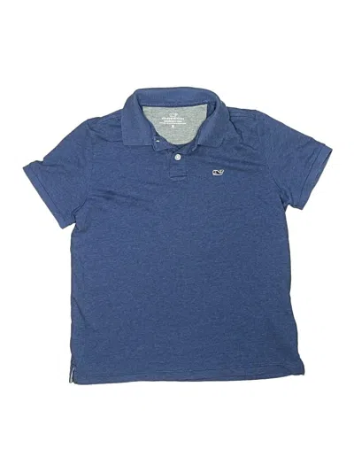 Pre-owned Vineyard Vines Kids' Short Sleeve Top Blue Tops