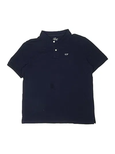 Pre-owned Vineyard Vines Kids' Short Sleeve Top Blue Tops