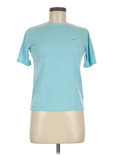 Pre-owned Vineyard Vines Short Sleeve T-shirt In Blue
