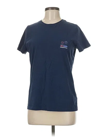Pre-owned Vineyard Vines Short Sleeve T-shirt In Blue