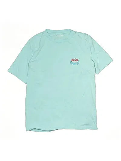 Pre-owned Vineyard Vines Kids' Short Sleeve T-shirt In Blue