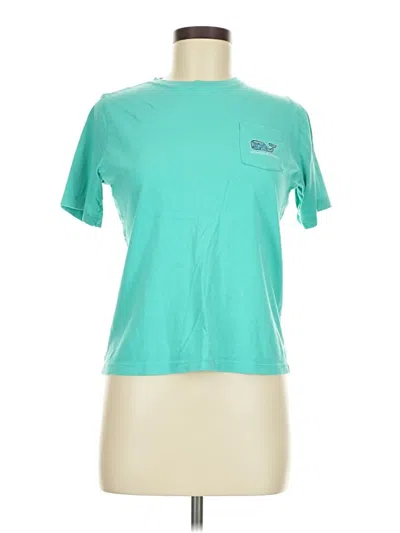 Pre-owned Vineyard Vines Short Sleeve T-shirt In Blue