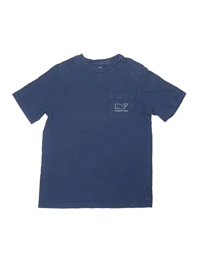 Pre-owned Vineyard Vines Kids' Short Sleeve T-shirt In Blue
