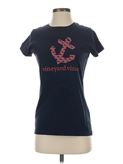 Pre-owned Vineyard Vines Short Sleeve T-shirt In Blue