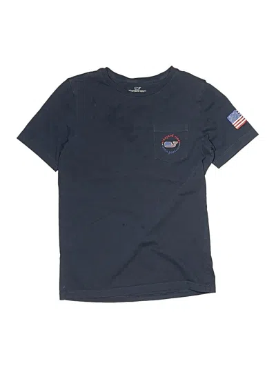 Pre-owned Vineyard Vines Kids' Short Sleeve T-shirt In Blue