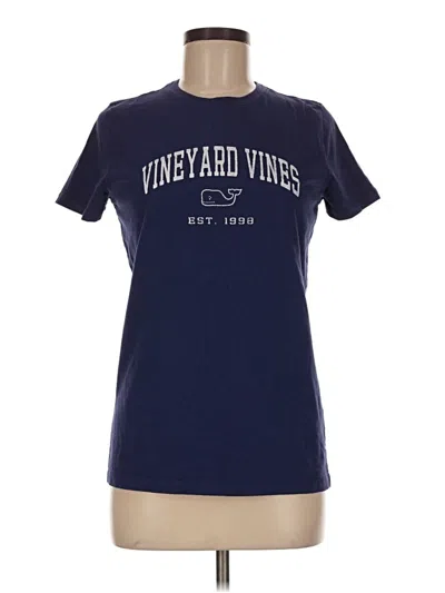 Pre-owned Vineyard Vines Short Sleeve T-shirt In Blue