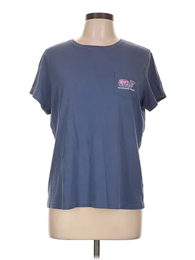 Pre-owned Vineyard Vines Short Sleeve T-shirt In Blue