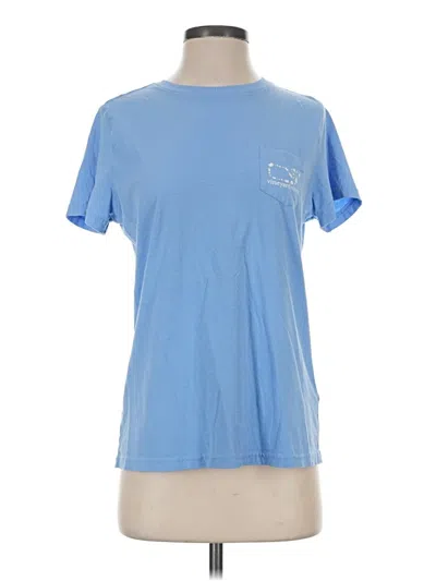 Pre-owned Vineyard Vines Short Sleeve T-shirt In Blue