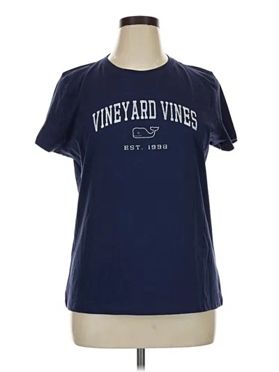 Pre-owned Vineyard Vines Short Sleeve T-shirt In Blue