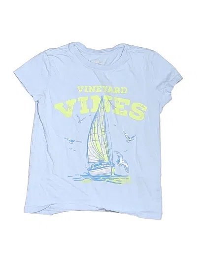 Pre-owned Vineyard Vines Kids' Short Sleeve T-shirt In Blue
