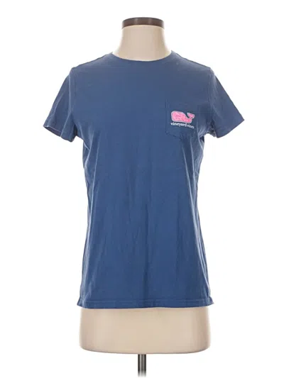 Pre-owned Vineyard Vines Short Sleeve T-shirt In Blue