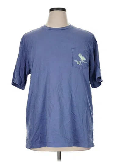 Pre-owned Vineyard Vines Short Sleeve T-shirt In Blue