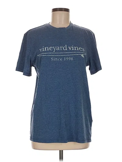 Pre-owned Vineyard Vines Short Sleeve T-shirt In Blue