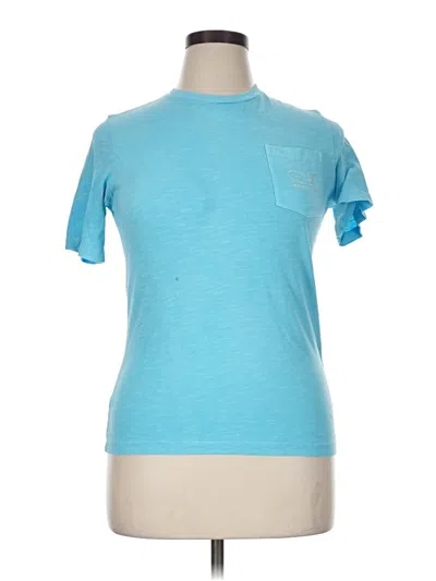 Pre-owned Vineyard Vines Short Sleeve T-shirt In Blue