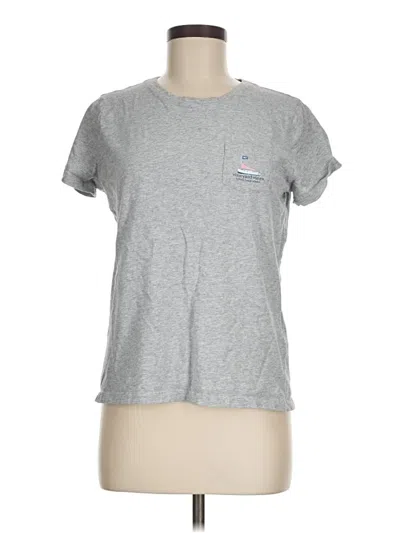 Pre-owned Vineyard Vines Short Sleeve T-shirt In Gray