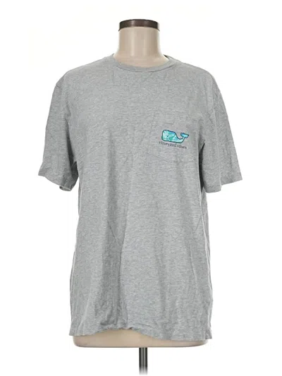 Pre-owned Vineyard Vines Short Sleeve T-shirt In Gray