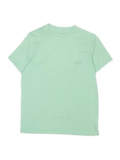 Pre-owned Vineyard Vines Kids' Short Sleeve T-shirt In Green