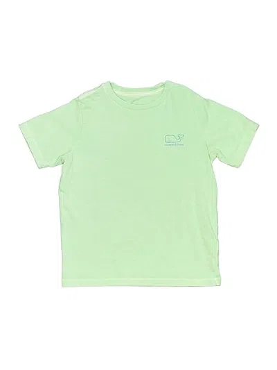 Pre-owned Vineyard Vines Kids' Short Sleeve T-shirt In Green
