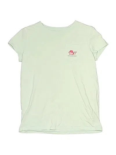 Pre-owned Vineyard Vines Kids' Short Sleeve T-shirt In Green
