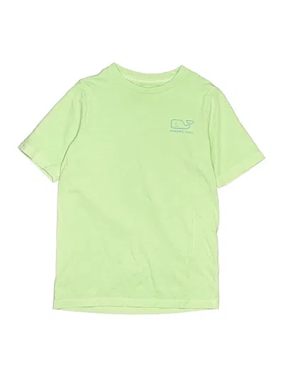 Pre-owned Vineyard Vines Kids' Short Sleeve T-shirt In Green