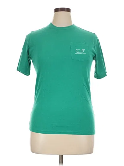 Pre-owned Vineyard Vines Short Sleeve T-shirt In Green