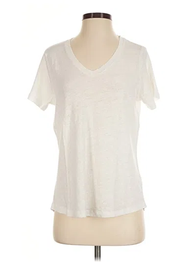 Pre-owned Vineyard Vines Short Sleeve T-shirt In Ivory
