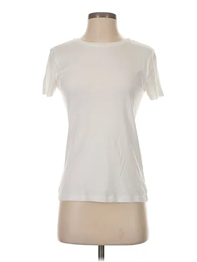 Pre-owned Vineyard Vines Short Sleeve T-shirt In Ivory