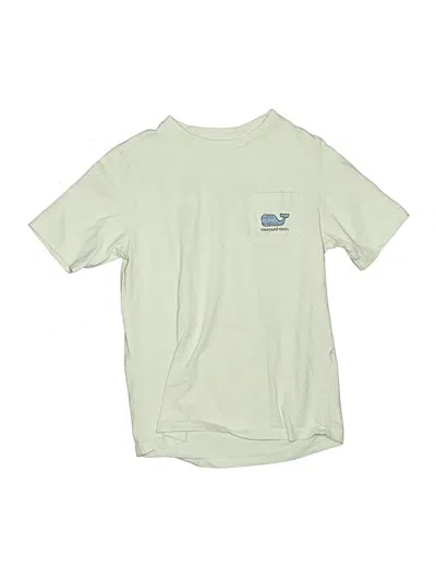 Pre-owned Vineyard Vines Kids' Short Sleeve T-shirt In Ivory