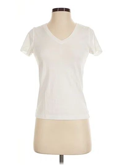 Pre-owned Vineyard Vines Short Sleeve T-shirt In Ivory