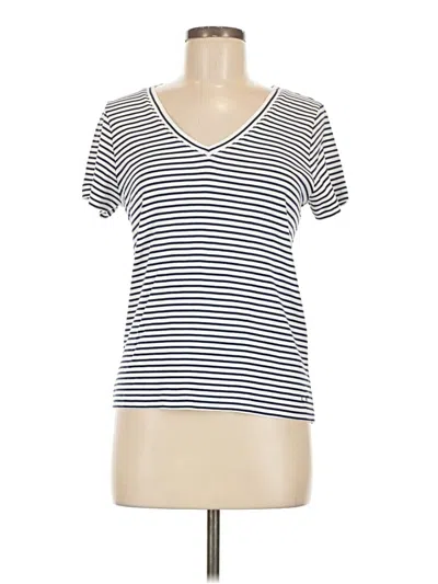 Pre-owned Vineyard Vines Short Sleeve T-shirt In Ivory