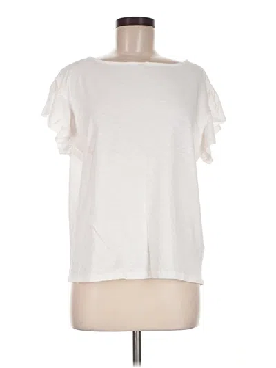 Pre-owned Vineyard Vines Short Sleeve T-shirt In Ivory