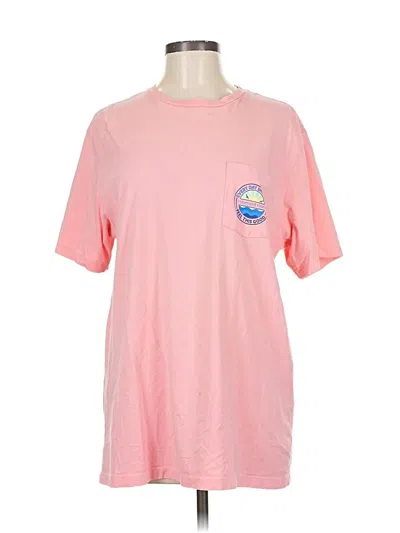 Pre-owned Vineyard Vines Short Sleeve T-shirt In Pink
