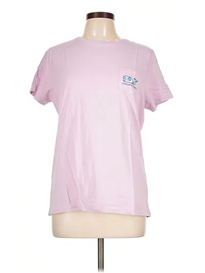 Pre-owned Vineyard Vines Short Sleeve T-shirt In Pink