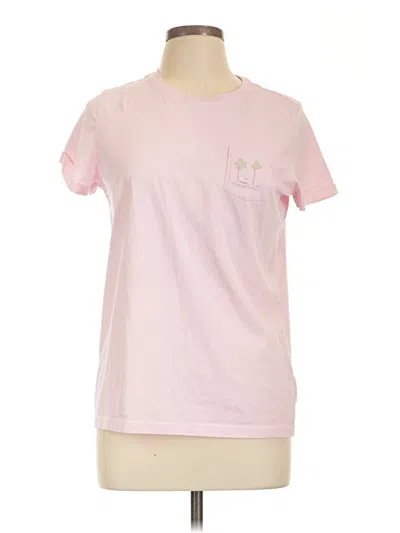 Pre-owned Vineyard Vines Short Sleeve T-shirt In Pink