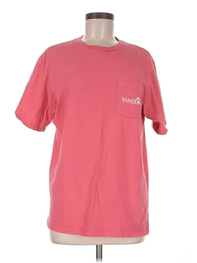 Pre-owned Vineyard Vines Short Sleeve T-shirt In Pink
