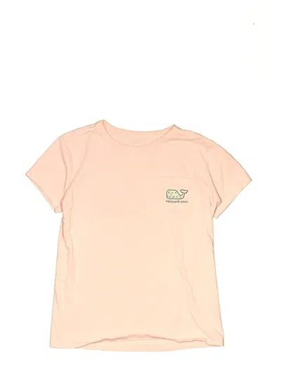 Pre-owned Vineyard Vines Kids' Short Sleeve T-shirt In Pink