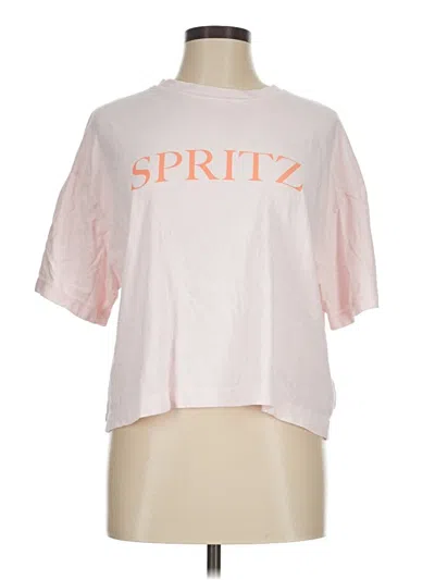 Pre-owned Vineyard Vines Short Sleeve T-shirt In Pink