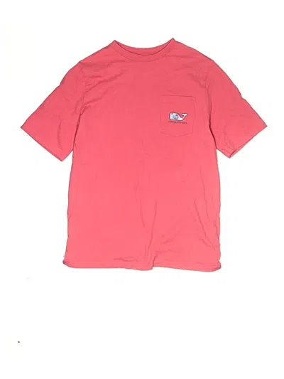 Pre-owned Vineyard Vines Kids' Short Sleeve T-shirt In Red