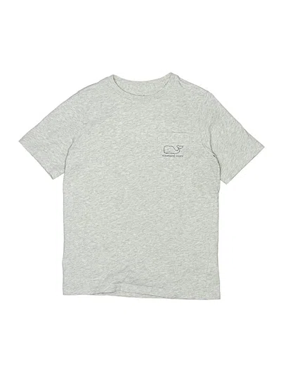 Pre-owned Vineyard Vines Kids' Short Sleeve T-shirt In Silver