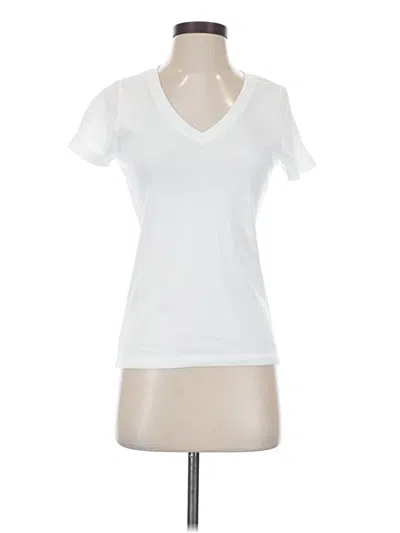 Pre-owned Vineyard Vines Short Sleeve T-shirt In White