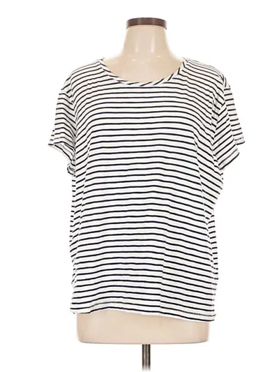 Pre-owned Vineyard Vines Short Sleeve T-shirt In White