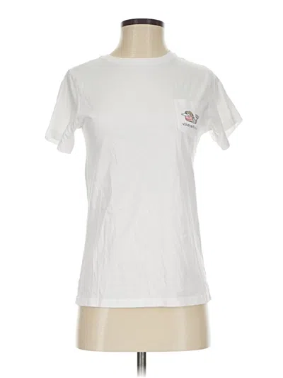 Pre-owned Vineyard Vines Short Sleeve T-shirt In White