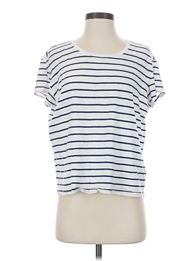 Pre-owned Vineyard Vines Short Sleeve T-shirt In White